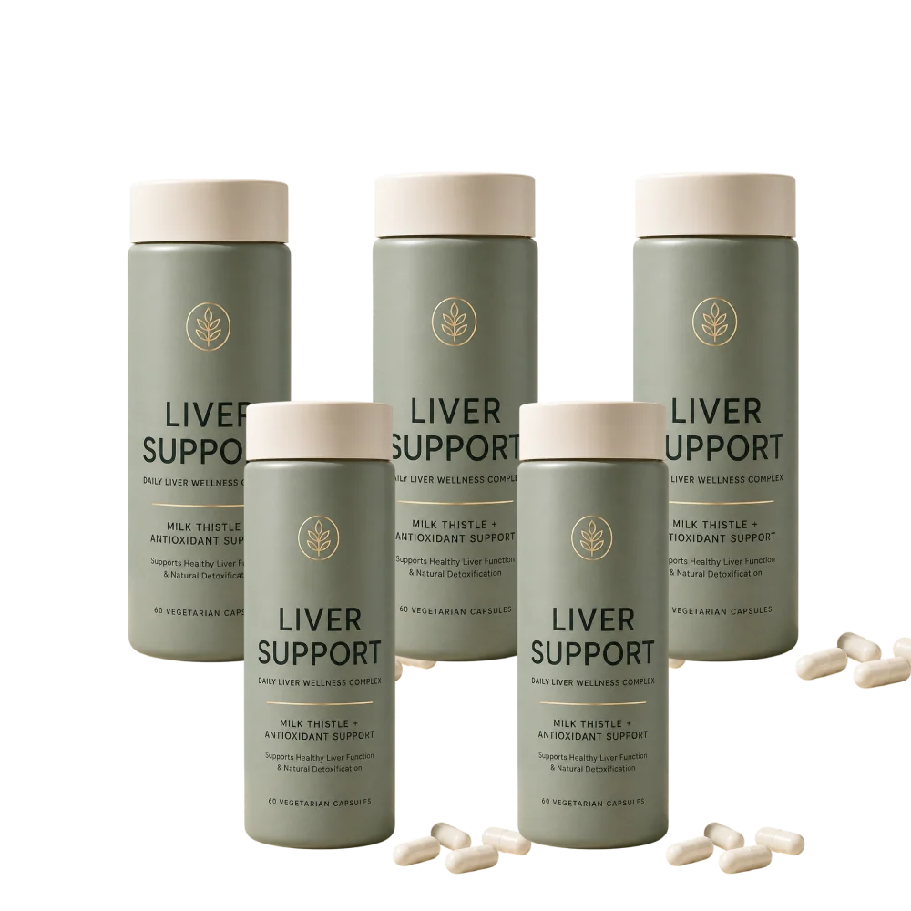 5 Pack I Liver Support Supplements